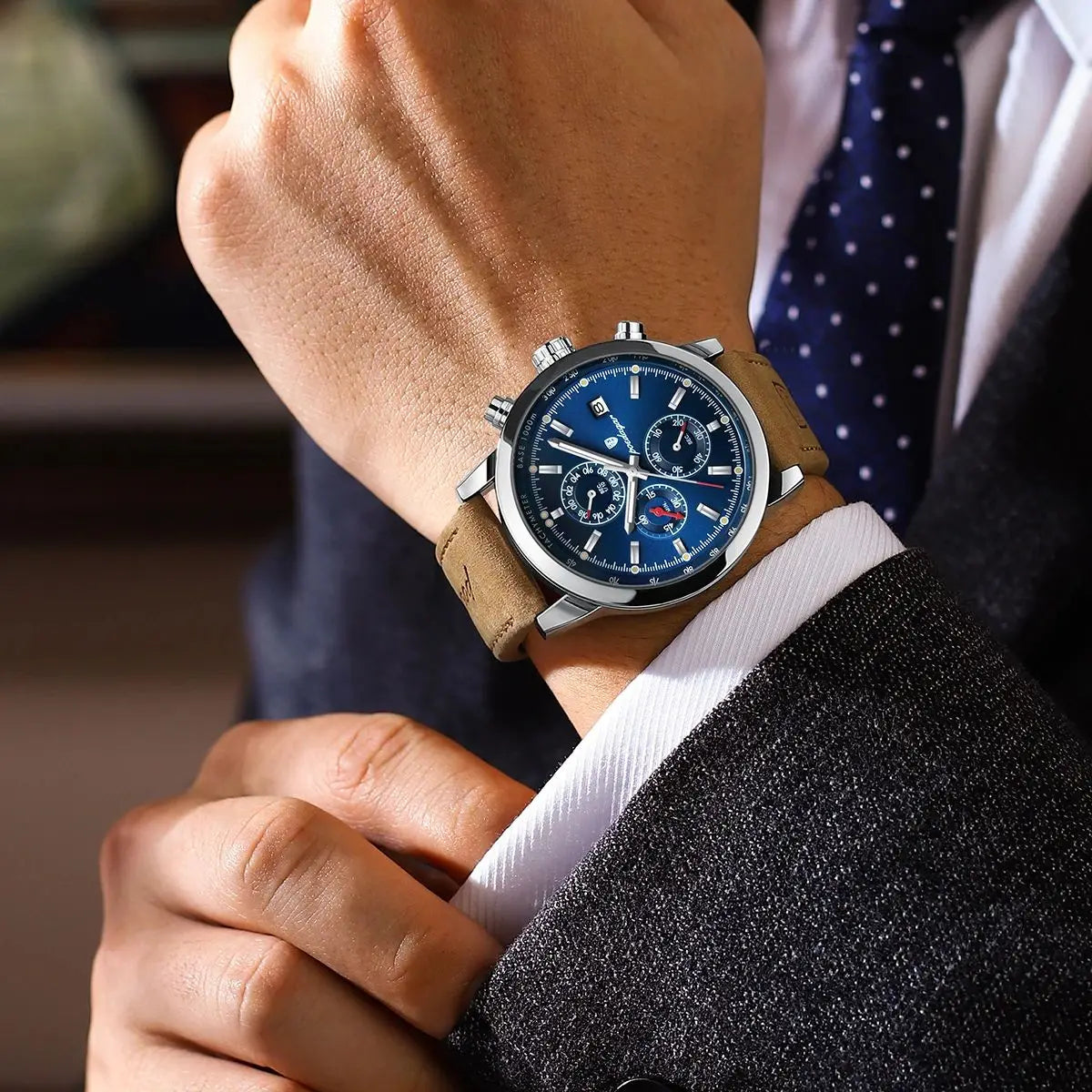 Relógio de Pulso de Luxo Masculino - Jetpan
