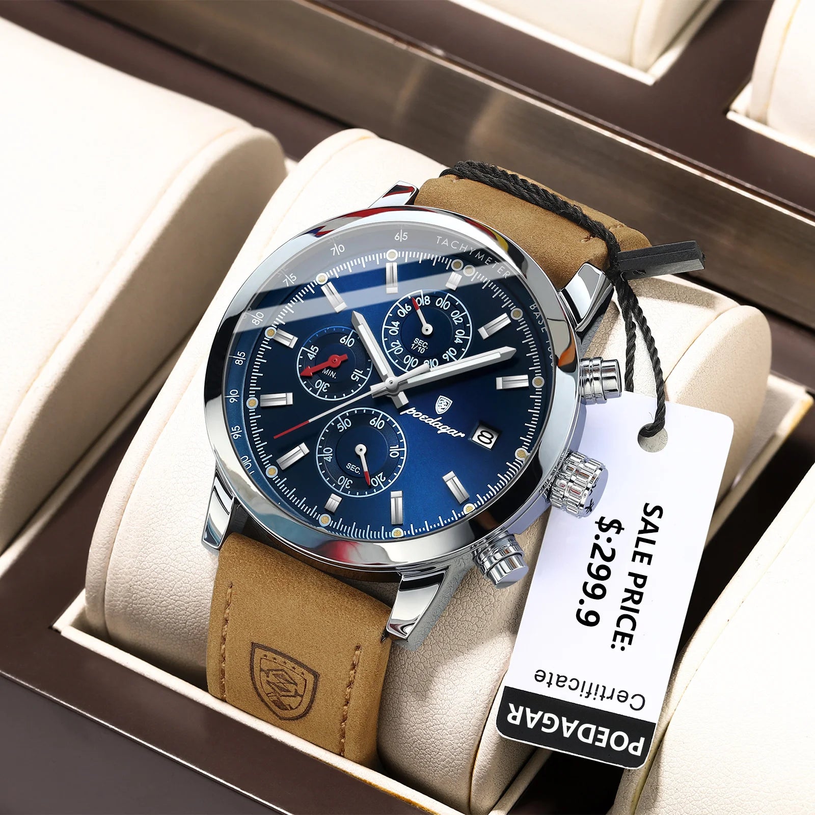 Relógio de Pulso de Luxo Masculino - Jetpan