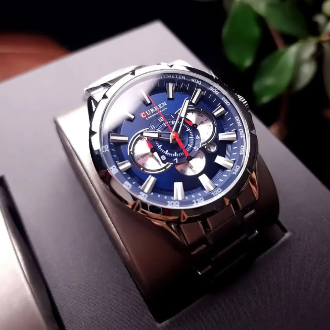 Relógio de Pulso Casual Masculino CURREN