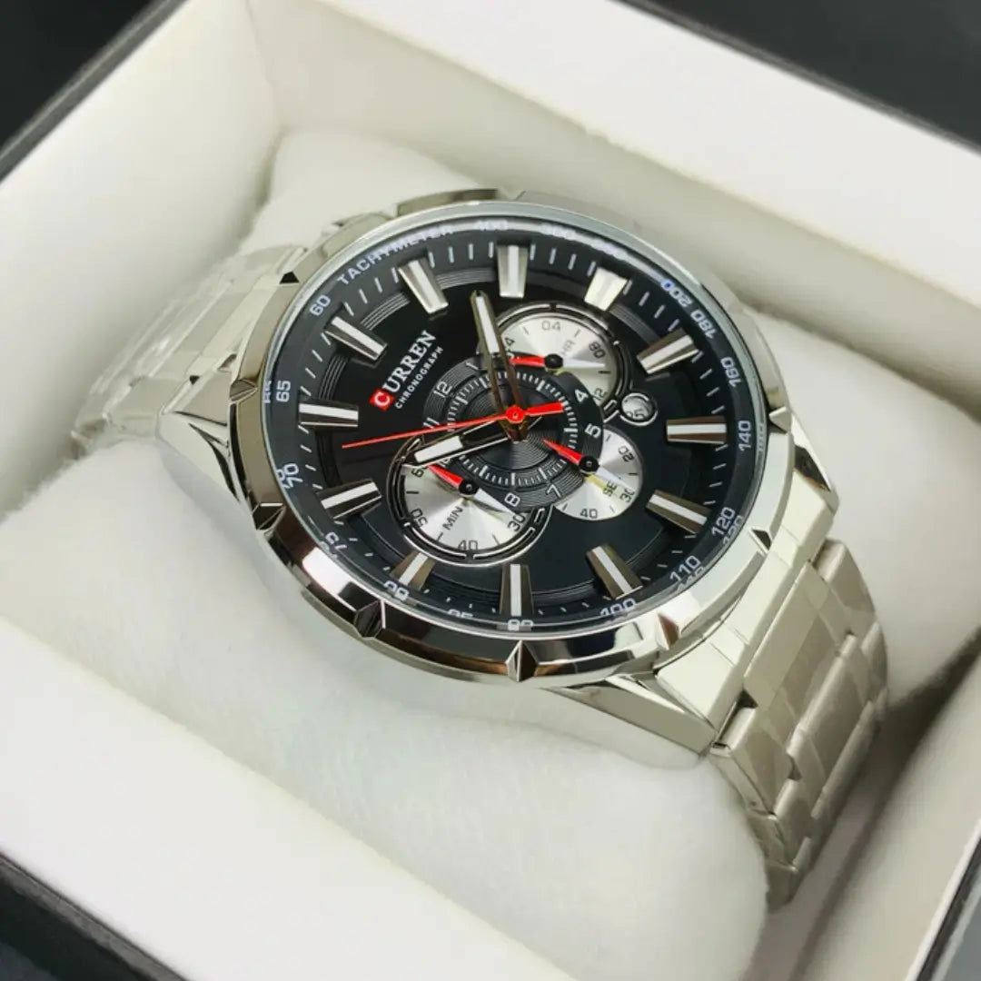 Relógio de Pulso Casual Masculino CURREN