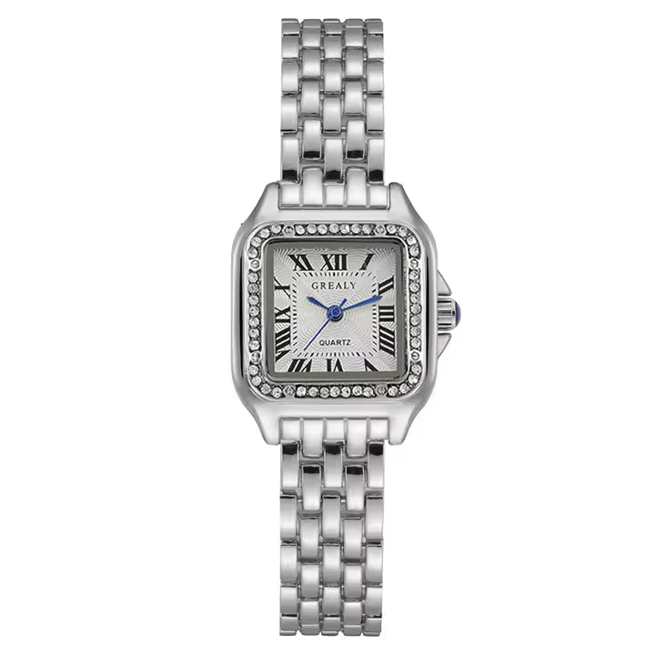 Relógio feminino de Aço Inoxidável - GREALY
