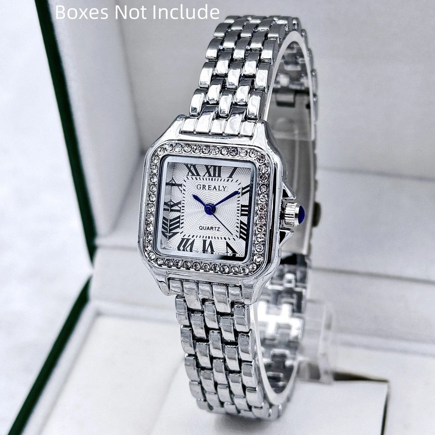 Relógio feminino de Aço Inoxidável - GREALY