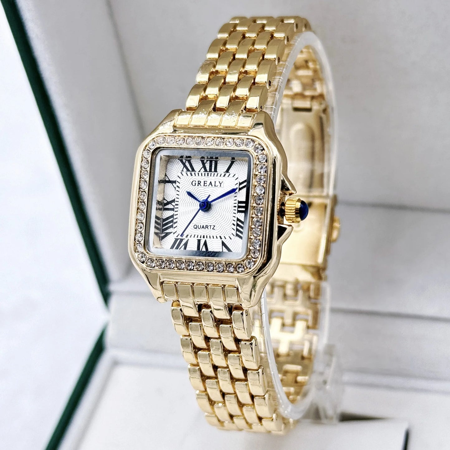 Relógio feminino de Aço Inoxidável - GREALY